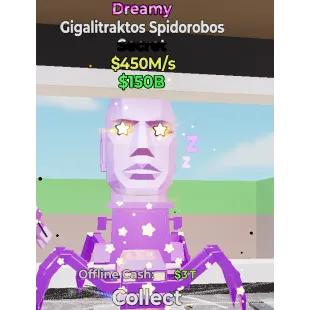 Dreamy Gigalitraktos Spidorobos Fortnite Steal the Brainrot