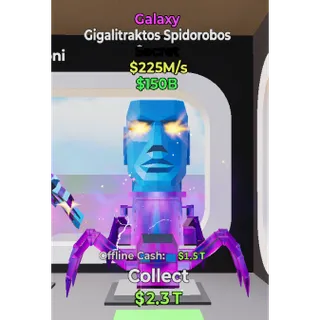 Galaxy Gigalitraktos Spidorobos Fortnite Steal the Brainrot