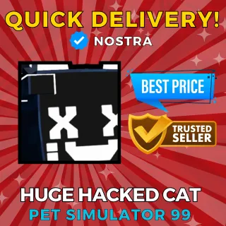 Huge Hacked Cat