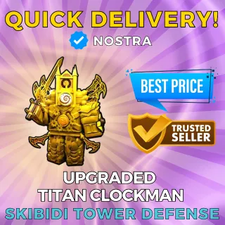 Upgraded Titan Clockman | Skibidi TD