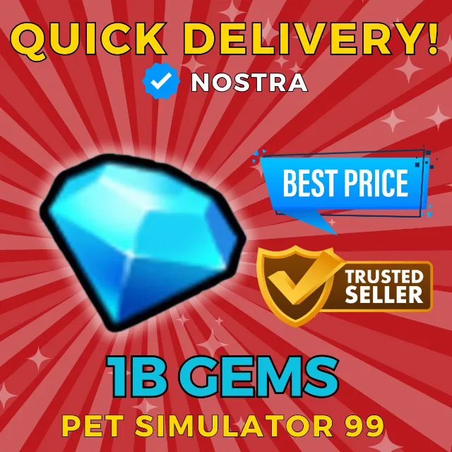 PS99 Gems - Pet Simulator 99 Game Items - Gameflip