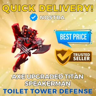 Axe Upgraded Titan Speakerman