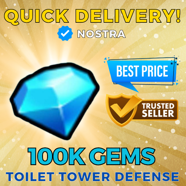 TTD Gems - Toilet Tower Defense Game Items - Gameflip