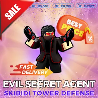 Evil Secret Agent | Skibidi TD