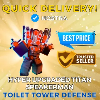 Hyper Upgraded Titan Speakerman