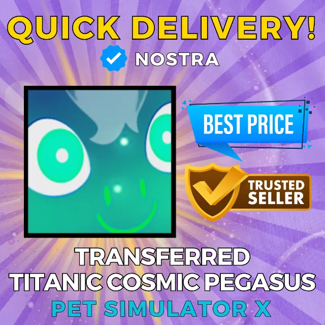 Titanic Cosmic Pegasus | TRANSFERRED - Roblox Game Items - Gameflip