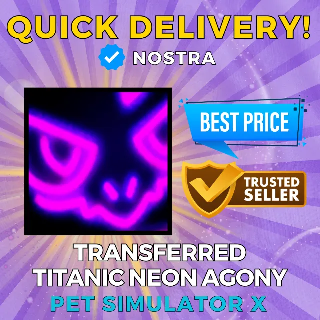 Titanic Neon Agony | TRANSFERRED - Roblox Game Items - Gameflip