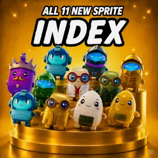 All 11 New Sprites INDEX | Fortnite