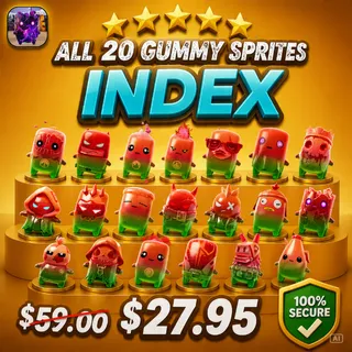 All 20 Gummy Sprites INDEX | Fortnite | 50% OFF