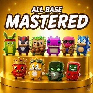 All 11 Base Sprites | Mastered (Level 5)
