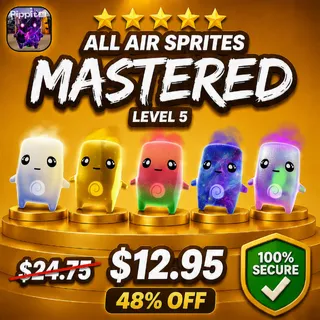ALL Air Sprites | Mastered (Level 5)