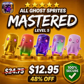ALL Ghost Sprites | Mastered (Level 5)