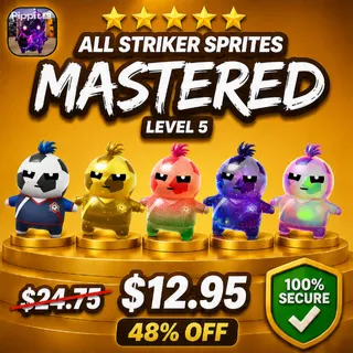 ALL Striker Sprites | Mastered (Level 5)