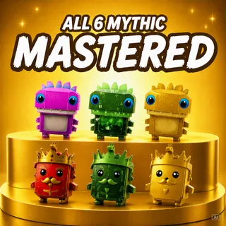 All 6 Mythic Sprites | Mastered (Level 5)
