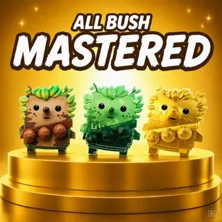 All Bush Sprites | Mastered (Level 5)