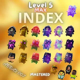 MASTERED ALL MYTHIC SPRITE INDEX