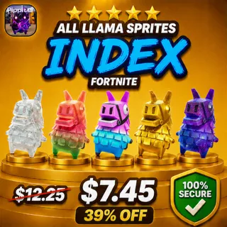 ALL Llama Sprites INDEX | Fortnite
