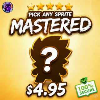 Pick Any Sprite | Mastered (Level 5)