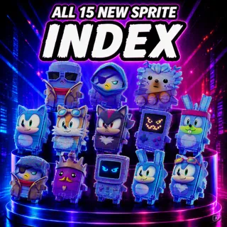 All 15 New Sprites INDEX | Fortnite