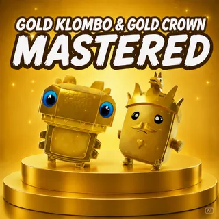 Gold Klombo + Gold Crown Sprites | Mastered (Level 5)