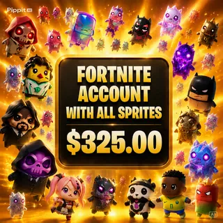 Fortnite Account – All 164 Sprites – Sprite Garden Ready