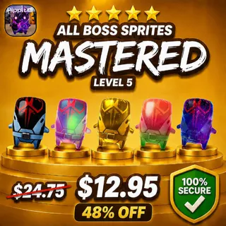 ALL Boss Sprites | Mastered (Level 5)