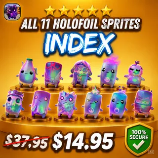 All 11 Holofoil Sprites INDEX | Fortnite | 50% OFF
