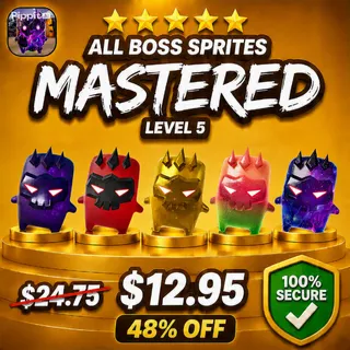 ALL Boss Sprites | Mastered (Level 5)