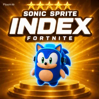 Sonic Sprite INDEX | Fortnite