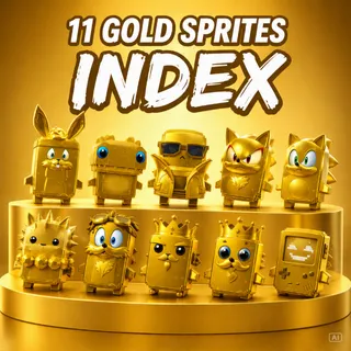 All 11 Gold Sprites INDEX | Fortnite
