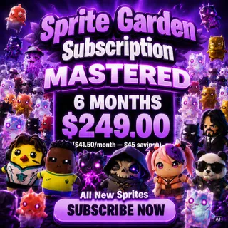Sprite Garden 6-Month Subscription – All New Sprites Mastered Level 5