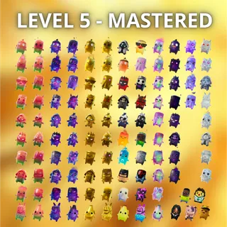 ALL 117 SPRITES FORTNITE LEVEL 5 (MASTERED) | 109 LEGACY + 8 NEW SPRITES