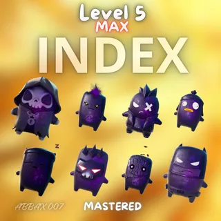 MASTERED ALL CUBE SPRITE INDEX