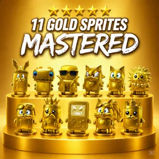 All 11 Gold Sprites | Mastered (Level 5)
