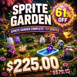 All 117 Fortnite Sprites – Sprite Garden Full Collection – Mastered Level 5