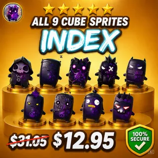 All 9 Cube Sprites INDEX | Fortnite | 50% OFF
