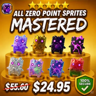 ALL Zero Point Sprites | Mastered (Level 5)