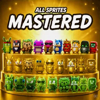 All 33 Sprites | Mastered (Level 5)