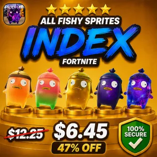 ALL Fishy Sprites INDEX | Fortnite