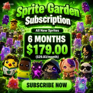 Sprite Garden Subscription – 6 Months – All New Sprites