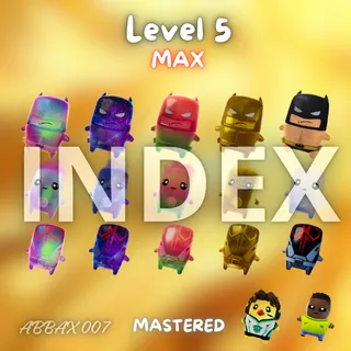 ALL NEW SPRITE MASTERED INDEX