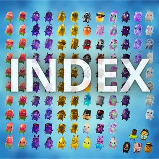 ALL 117 SPRITES FORTNITE INDEX | 109 LEGACY + 8 NEW SPRITES 