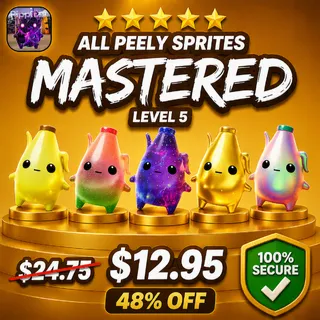ALL Peely Sprites | Mastered (Level 5)