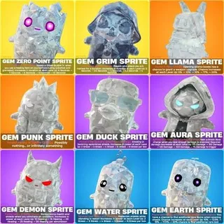 FULL PACK GEM COMPLETE NEW SPRITES