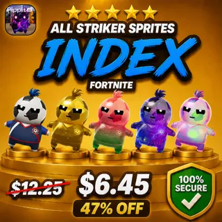 ALL Striker Sprites INDEX | Fortnite