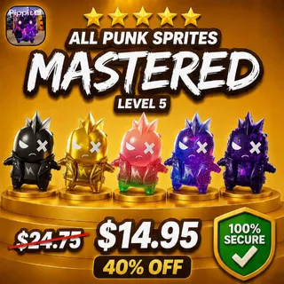 ALL Punk Sprites | Mastered (Level 5)