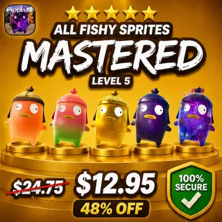 ALL Fishy Sprites | Mastered (Level 5)