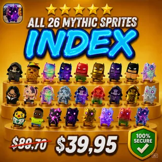 ALL 26 Mythic Sprites INDEX | Fortnite | 55% OFF