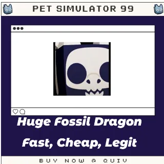 Huge Fossil Dragon | Pet Sim 99