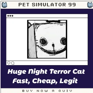 Huge Night Terror Cat | Pet Sim 99